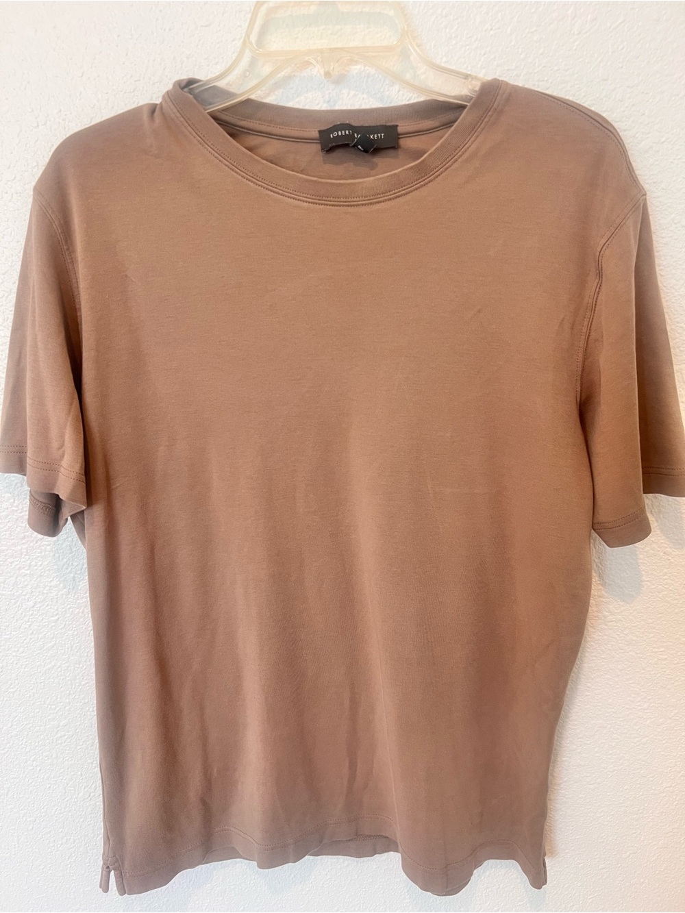 Robert Barakett Men's Brown Short Sleeve Crew Tee